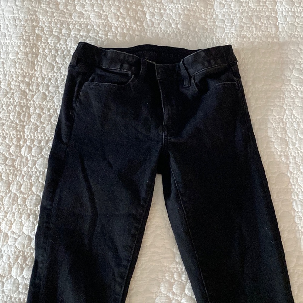 Black Jegging Skinny Jeans - American Eagle